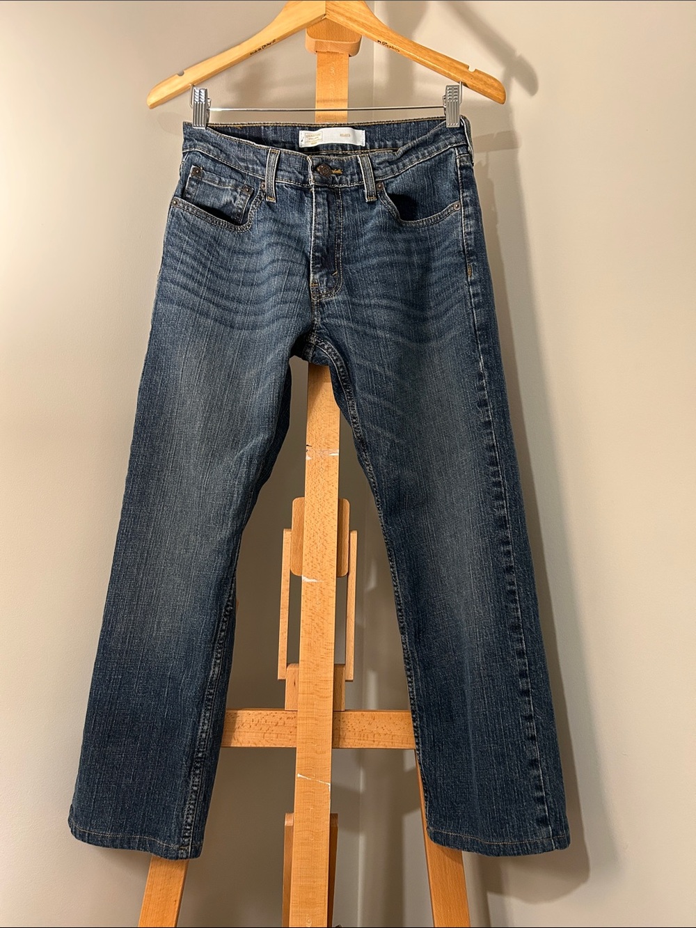 Signature by Levi Strauss | Men's Relaxed Fit Straight Jeans | W29 L30